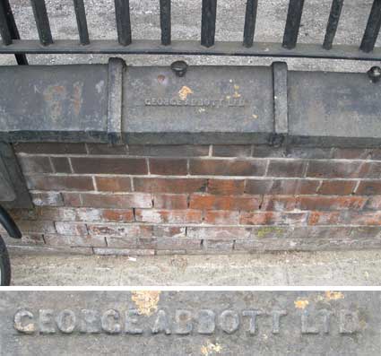 Ipswich Historical Lettering: Argyle Street railings