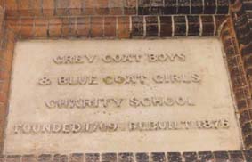 Ipswich Lettering: Bluecoat School