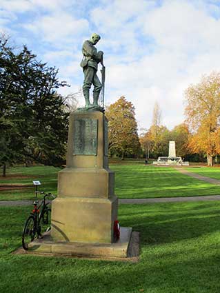 Ipswich Historic Lettering: Chistchurch Park Boer War memorial