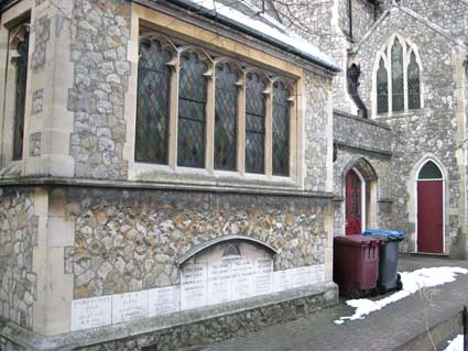 Ipswich Historic Lettering: Christ Church 5
