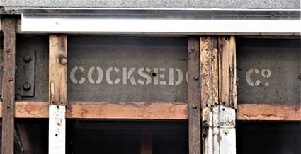 Ipswich Historic Lettering: Cocksedge girder, Carr Street