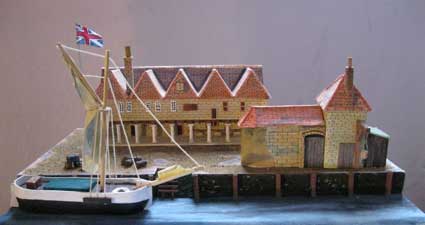 Ipswich Historic Lettering: Old Custom House model