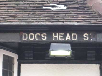 Ipswich Historic Lettering: Dog's Head Street 2014