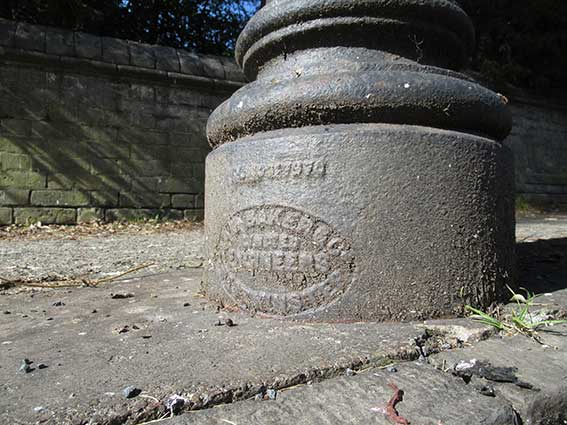 Ipswich Historic Lettering: drain vent, Constitution Hill 3