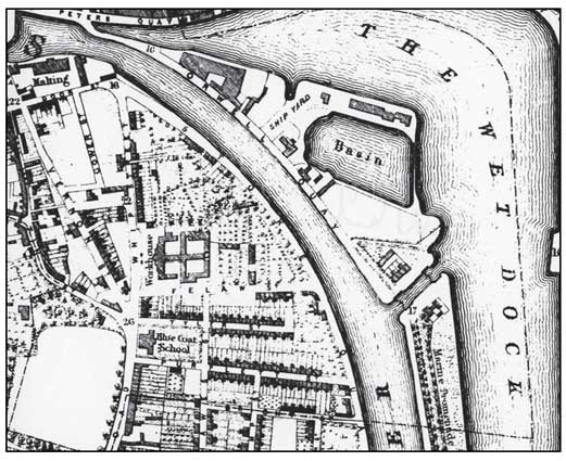 Ipswich Historic Lettering: Felaw map 5