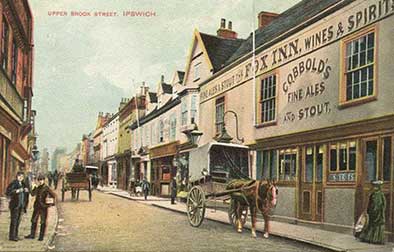 Ipswich Historic Lettering: Fox Inn