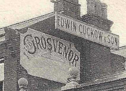 Ipswich Historic Lettering: Grosvenor Hotel Felixstowe