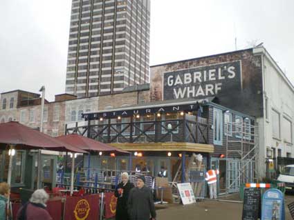 Ipswich Historic Lettering: Gabriel's Wharf