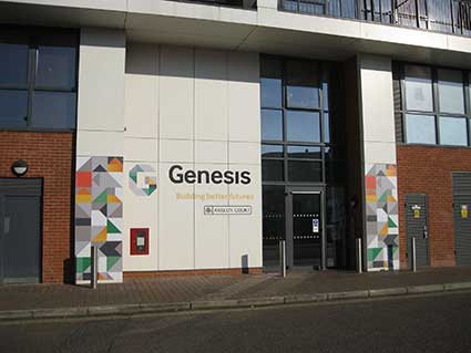 Ipswich Historic Lettering: Genesis 1