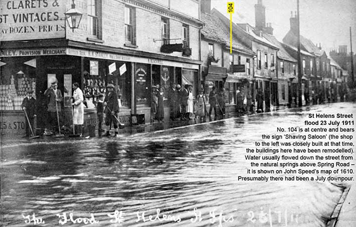 Ipswich Historic Lettering: H.W. Turner 1911
