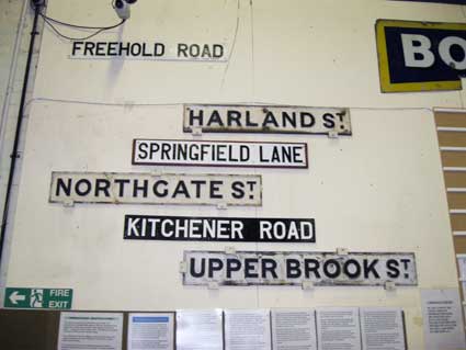 Ipswich Historic Lettering: Ipswich Transport Museum 1