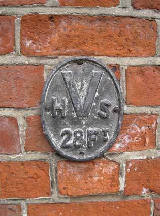 Ipswich Historic Lettering: Ivry Street marker 1