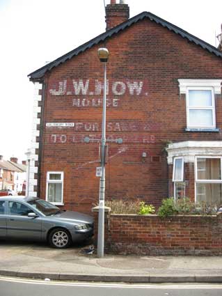 Ipswich Historic Lettering: J.W. How 1
