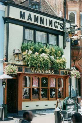 Ipswich Historic Lettering: Mannings 2001