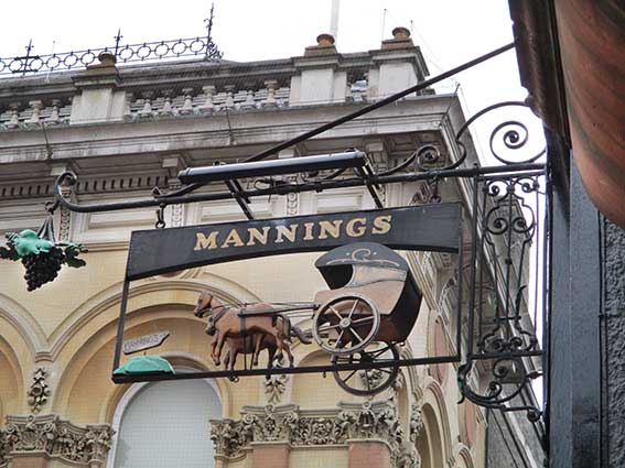 Ipswich Historic Lettering: Mannings sign 2023