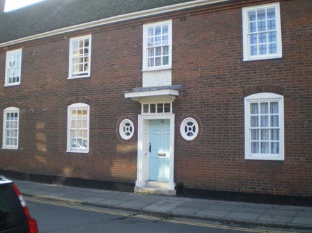 Ipswich Historic Lettering: Mrs Smiths Almshouses