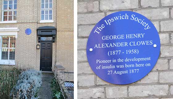 Ipswich Historic Lettering: George Clowes plaque