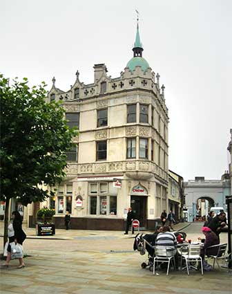 Ipswich Historic Lettering: Princes St weather vane 1a