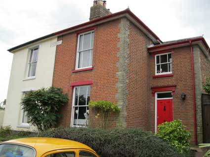 Ipswich Historic Lettering: Red House Villa 1