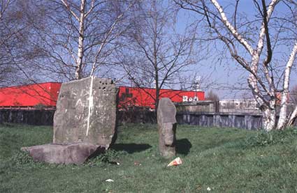Ipswich Historic Lettering: Sarsen stones