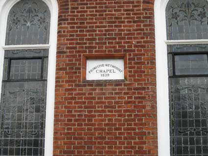 Ipswich Historic Lettering: Rope Walk Methodist Chapel 10
