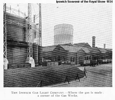 Ipswich Historic Lettering: Gasworks 1934