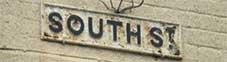 Ipswich Historic Lettering: South Street small