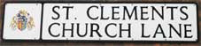 Ipswich Historic Lettering: St Clements small 2
