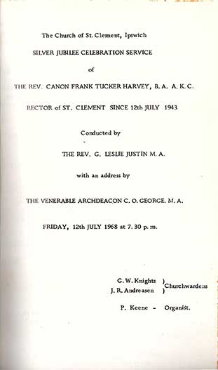 Ipswich Historic Lettering: St Clements Tucker Harvey 1