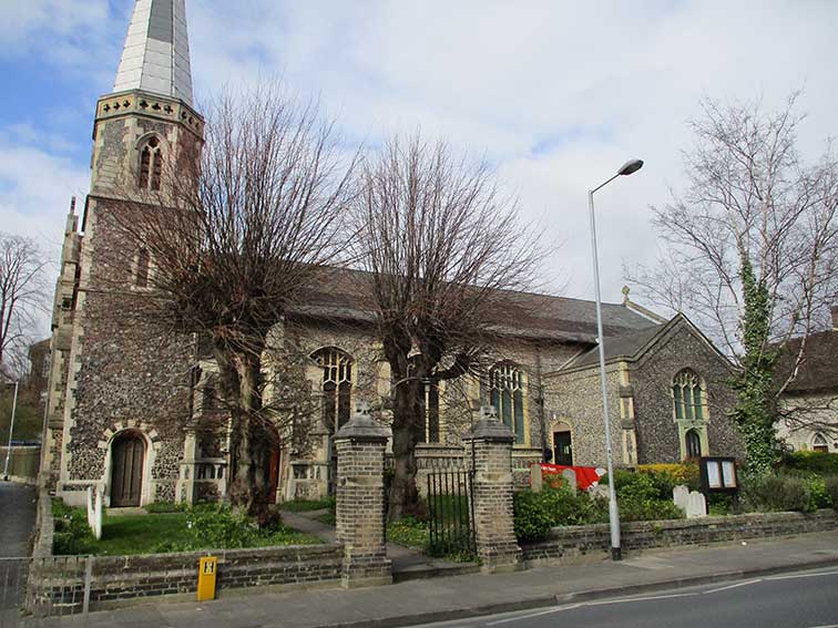 Ipswich Historic Lettering: St Helen Church 1