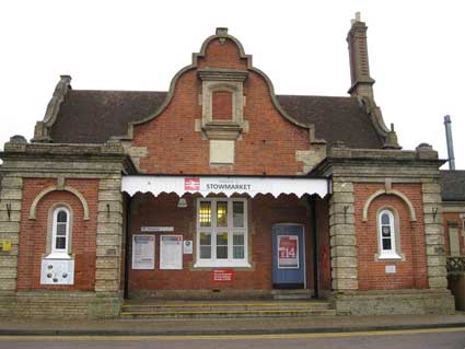 Ipswich Historic Lettering: Stowmarket station 7