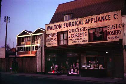 Ipswich Historic Lettering: Walton Surgical