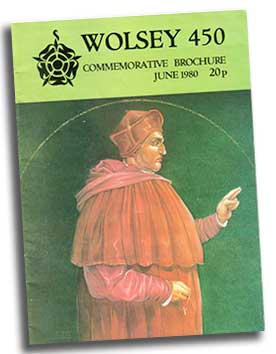 Ipswich Historic Lettering: Wolsey 450 cover
