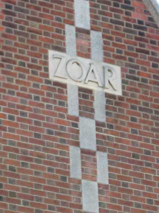 Ipswich Historic Lettering: Zoar Chapel 3
