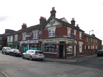 Ipswich Historic Lettering: 111 Bramford Rd 1