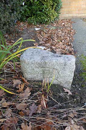 Ipswich Historic Lettering: Hadleigh Rd Boundary marker 3