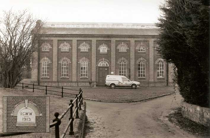 Ipswich Historic Lettering: ICWW pumping station