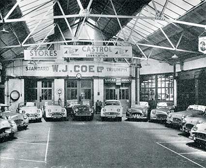 Ipswich Historic Lettering: Coe's Garage JBO