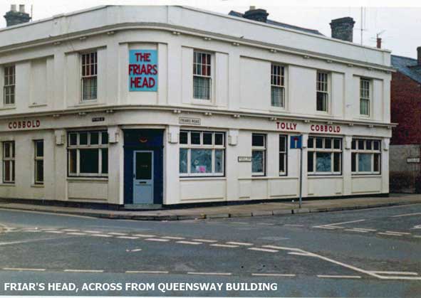 Ipswich Historic Lettering: Friars Head 2 JBO