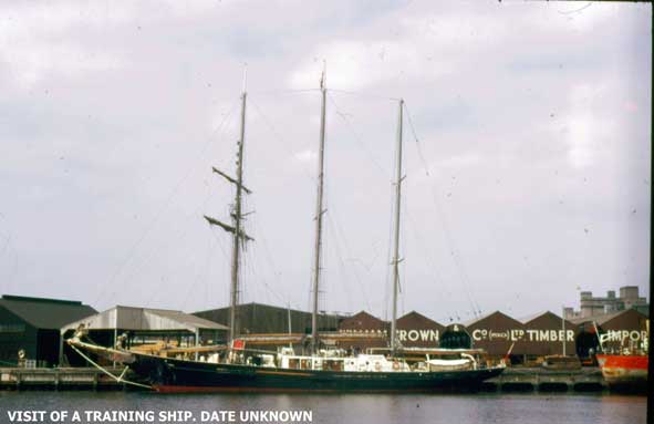 Ipswich Historic Lettering: Wm Brown dock JBO