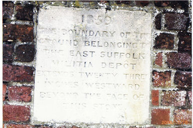 Ipswich Historic Lettering: Militia 2