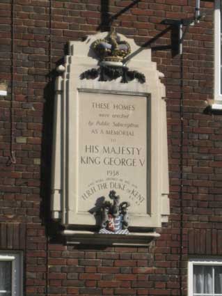 Ipswich Historic Lettering: Cliff Almshouses 3