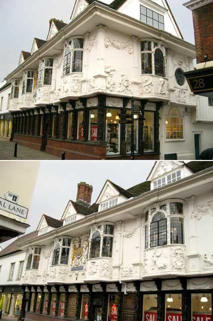 Ipswich Historic Lettering: Ancient House 6