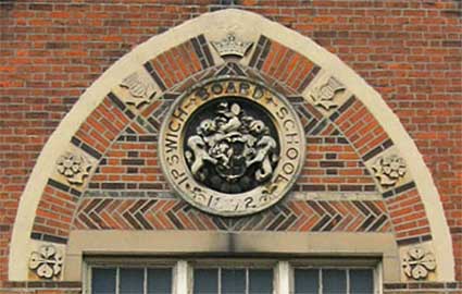 Ipswich Historic Lettering: Argyle St School