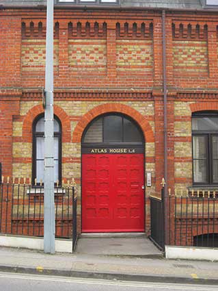 Ipswich Historic Lettering: Atlas House 2