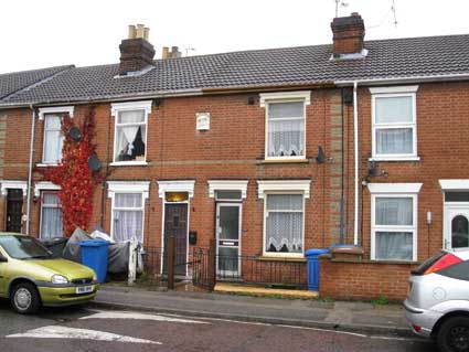 Ipswich Historic Lettering: Baden-Powell Cottages 1