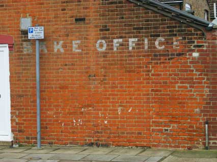 Ipswich Historic Lettering: Bake Office 2