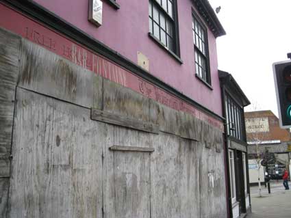 Ipswich Historic Lettering: Bar Fontaine 1