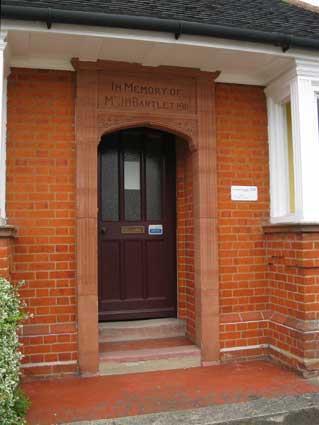 Ipswich Historic Lettering: Bartlet Anglesea Rd 1