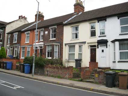 Ipswich Historic Lettering: Belle Vue Villas 2